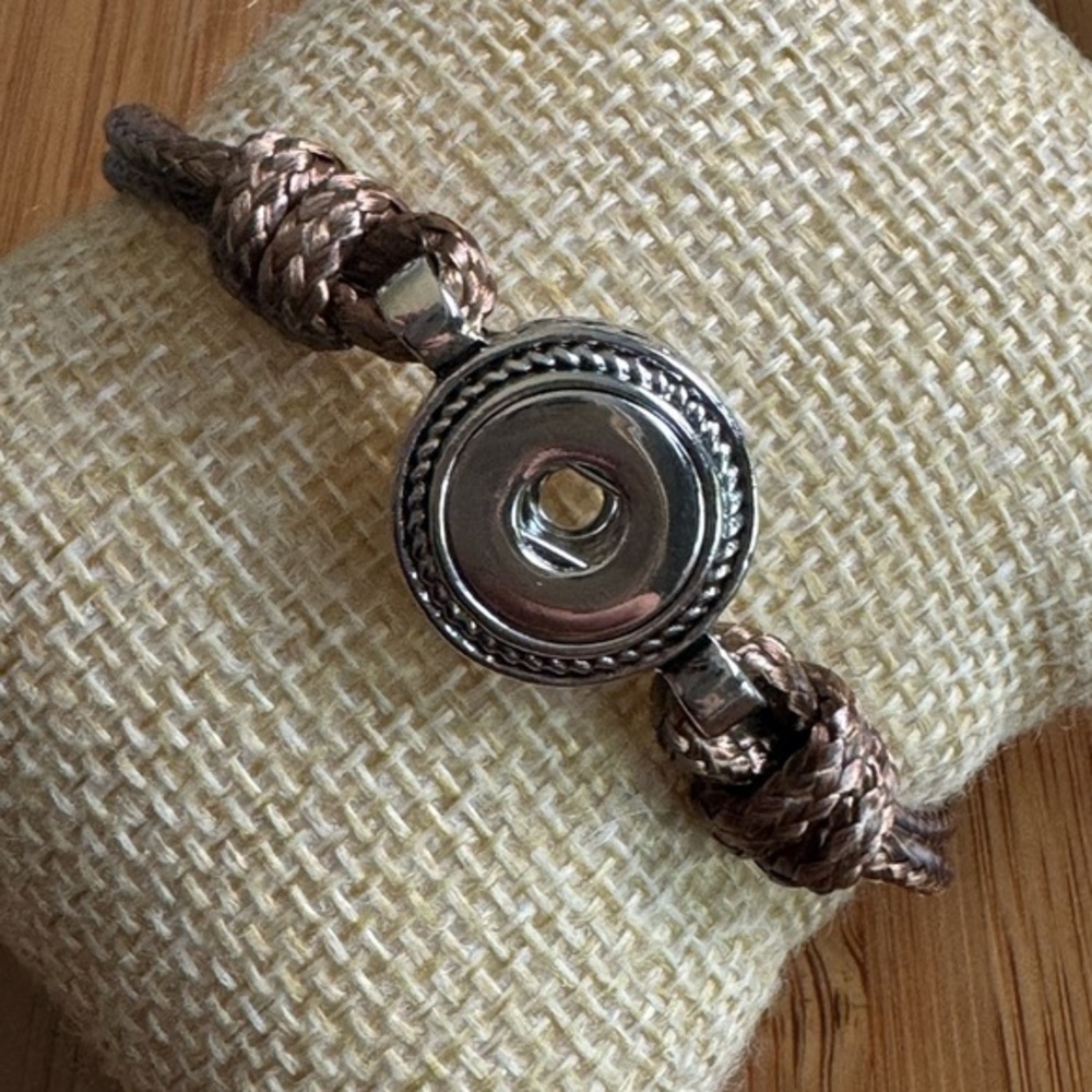 Ginger Snaps Woven Bracelet (Petite Snaps)
